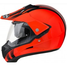 Airoh Кроссовый шлем со стеклом S5 LINE оранжевый