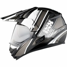 IXS Шлем HX207 ATLAS с визором чёрно-белый