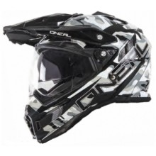 ONEAL Шлем Sierra Adventure Helmet SNIPER чёрно-белый