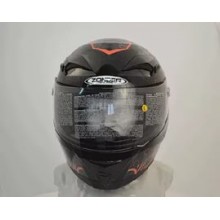 Шлем интеграл ZONDER-807 A Metallic Black/ZZ1 Orange
