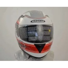 Шлем интеграл ZONDER-810 A White/J9 Red