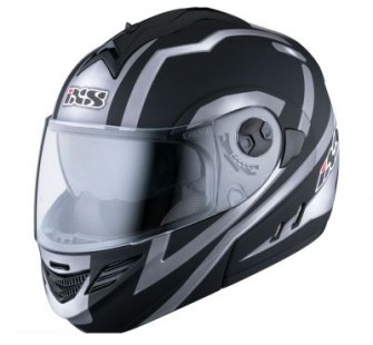 IXS Шлем модуляр HX333 STROKE чёрно-серый матовый