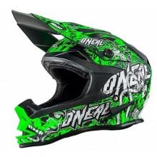 ONEAL Кроссовый шлем 7Series Evo MENACE зеленый неон