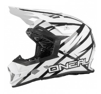 ONEAL Шлем кроссовый 2Series Helmet Thunderstruck черно-белый