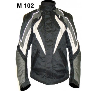 Куртка текстильная FIRST M 102 grey&black