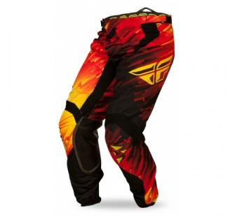 fly racing kinetic glitch red&black&yellow
