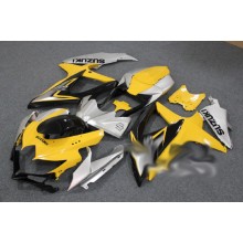 Комплект пластика для мотоцикла Suzuki GSX-R600 750 2008-2010 Желто-Серый
